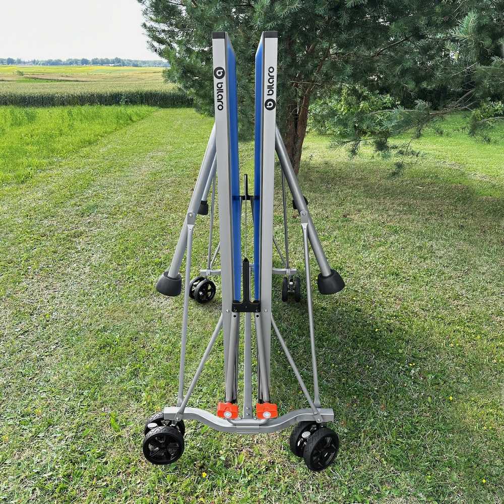 Stalo teniso stalas Bilaro Air 6, mėlynas, 6mm HPL plokštė, lauko