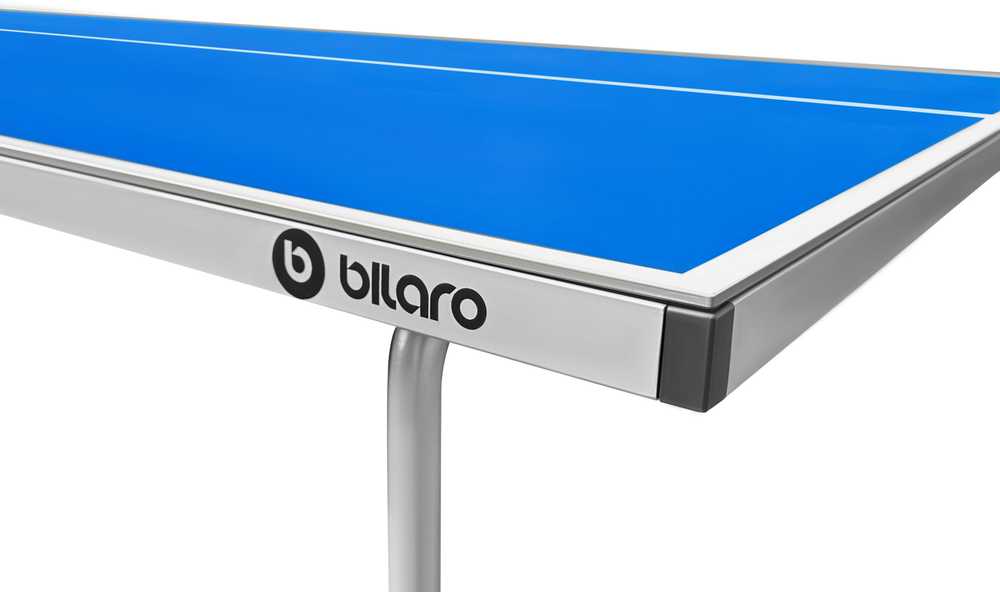 Stalo teniso stalas Bilaro Air 6, mėlynas, 6mm HPL plokštė, lauko