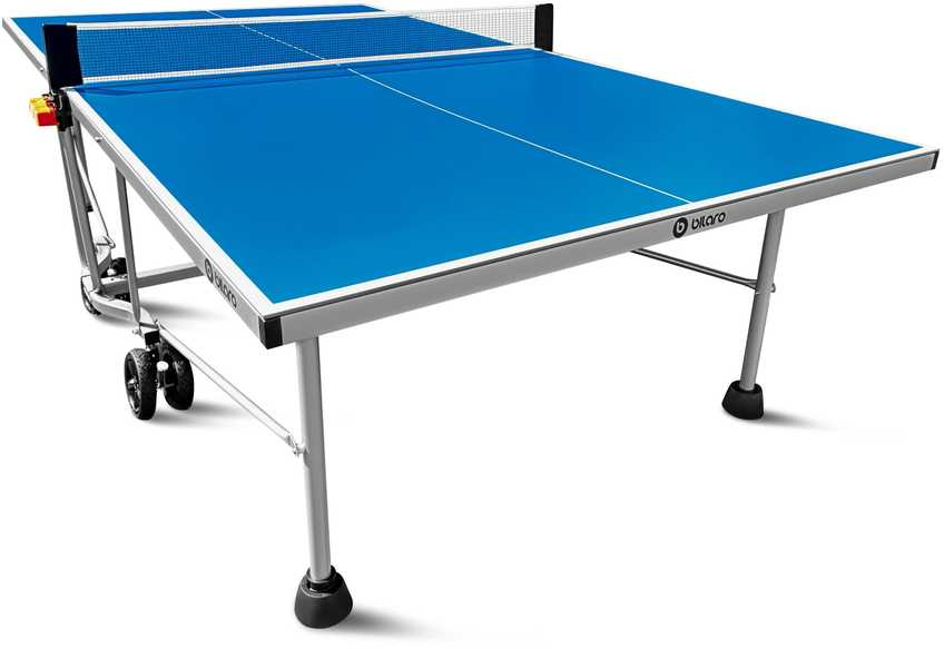Stalo teniso stalas Bilaro Air 6, mėlynas, 6mm HPL plokštė, lauko