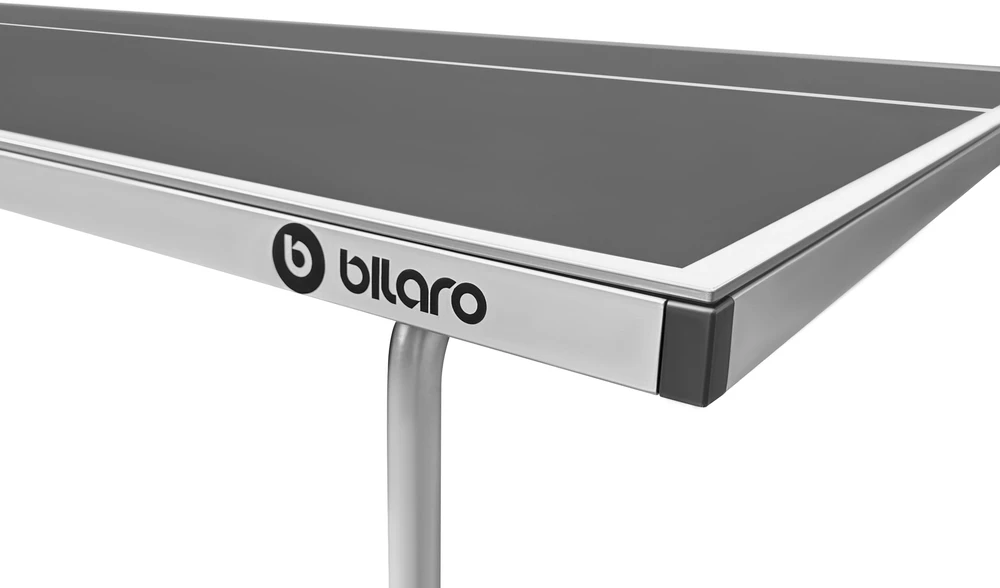 Stalo teniso stalas Bilaro Air 6, pilkas, 6mm HPL plokštė, lauko