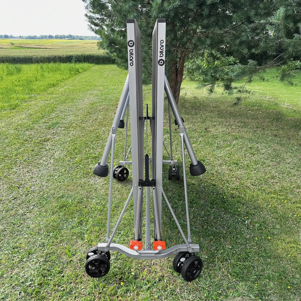 Stalo teniso stalas Bilaro Air 6, pilkas, 6mm HPL plokštė, lauko