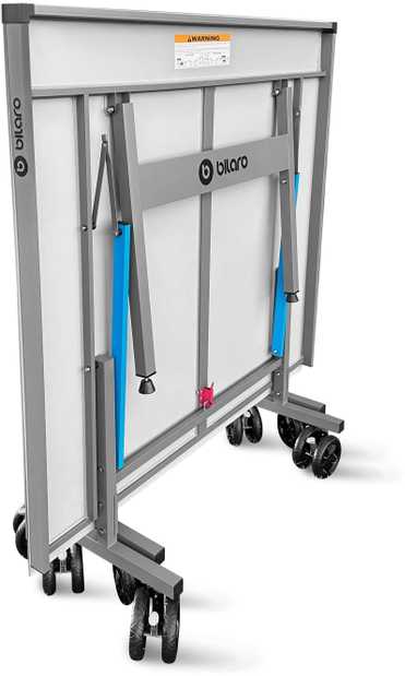 Stalo teniso stalas Bilaro Master Outdoor, mėlynas, 6mm aliuminio plokštė, lauko