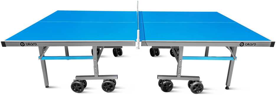 Stalo teniso stalas Bilaro Master Outdoor, mėlynas, 6mm aliuminio plokštė, lauko