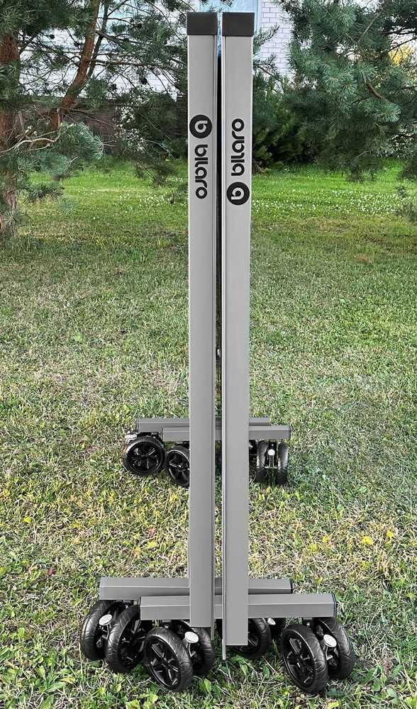 Stalo teniso stalas Bilaro Master Outdoor, mėlynas, 6mm aliuminio plokštė, lauko