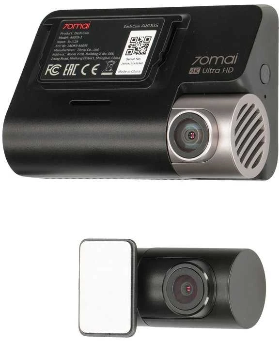 Vaizdo registratorius 70mai A800S 4K Dash Cam su RC06 rinkiniu