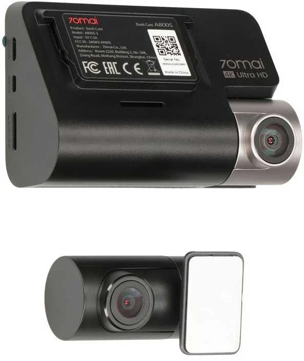 Vaizdo registratorius 70mai A800S 4K Dash Cam su RC06 rinkiniu