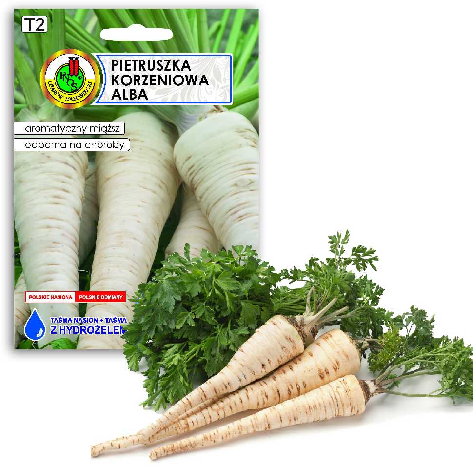 Alba Root Parsley PNOS Seeds on Tape, 6m Tape