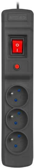 ARMAC M3/15/CZ Armac Surge Protection MULTI M3 (3 lizdai) 1,5m juodas