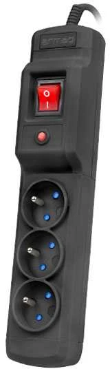 ARMAC M3/15/CZ Armac Surge Protection MULTI M3 (3 lizdai) 1,5m juodas