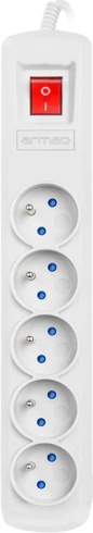Blow ARMAC R5/SZ/30 Armac Surge Protection R5 (5 lizdai) 10A 3,0M pilka