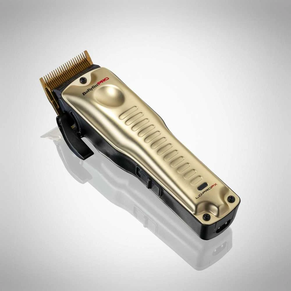 Plaukų ir barzdos kirpimo mašinėlė BaByliss PRO 4 Artists Lo-ProFX Clipper Gold FX825GE, aukso spalvos