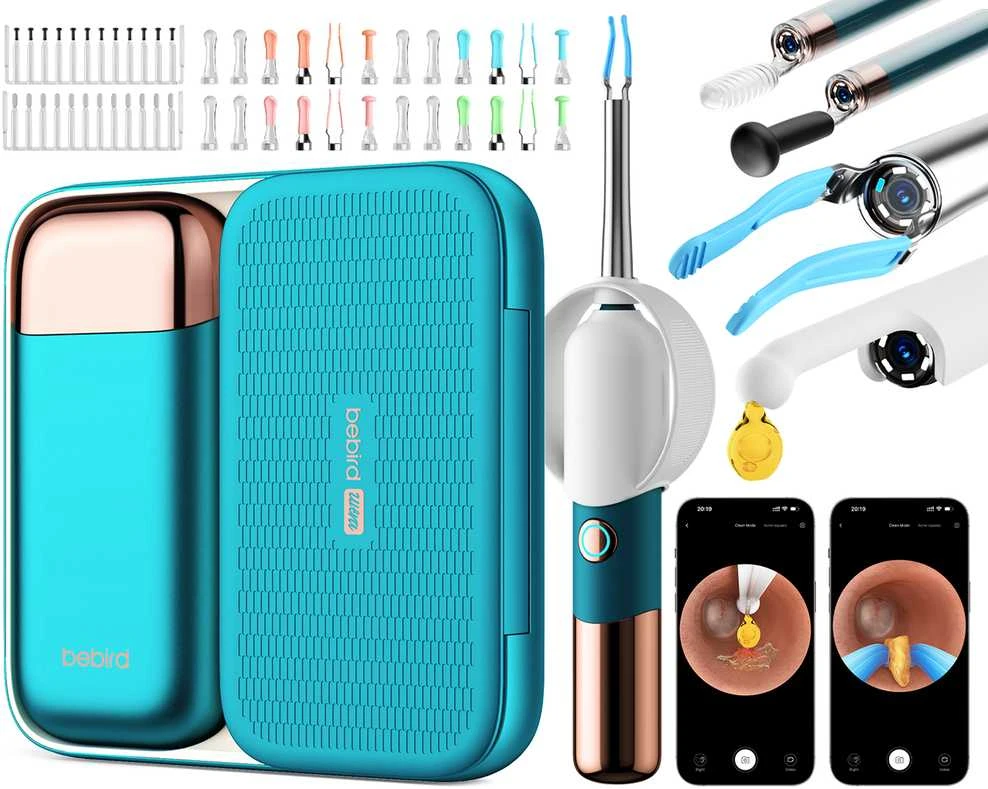„Bebird Earsight Ultra“ ausų valiklis - mėlyna