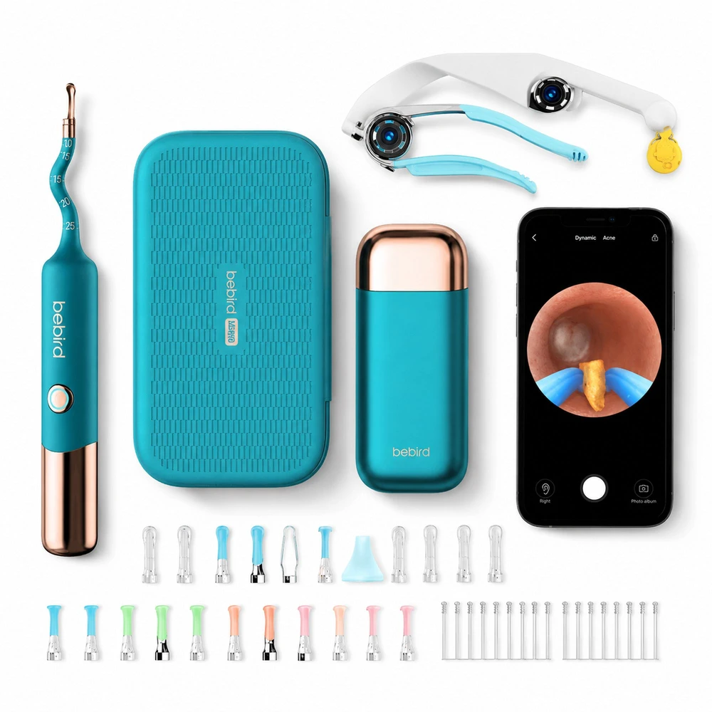 Bebird Earsight Ultra - Urządzenie do czyszczenia uszu mėlyna