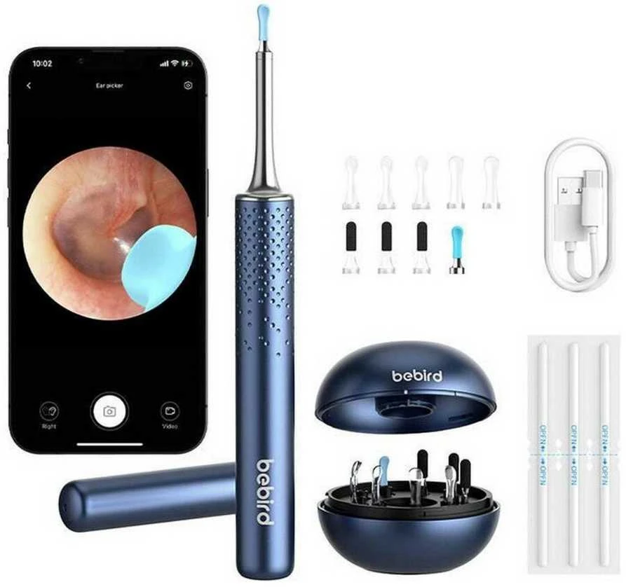 Smart Visual Ear-Clean Strypas Bebird M9 S (mėlynas)