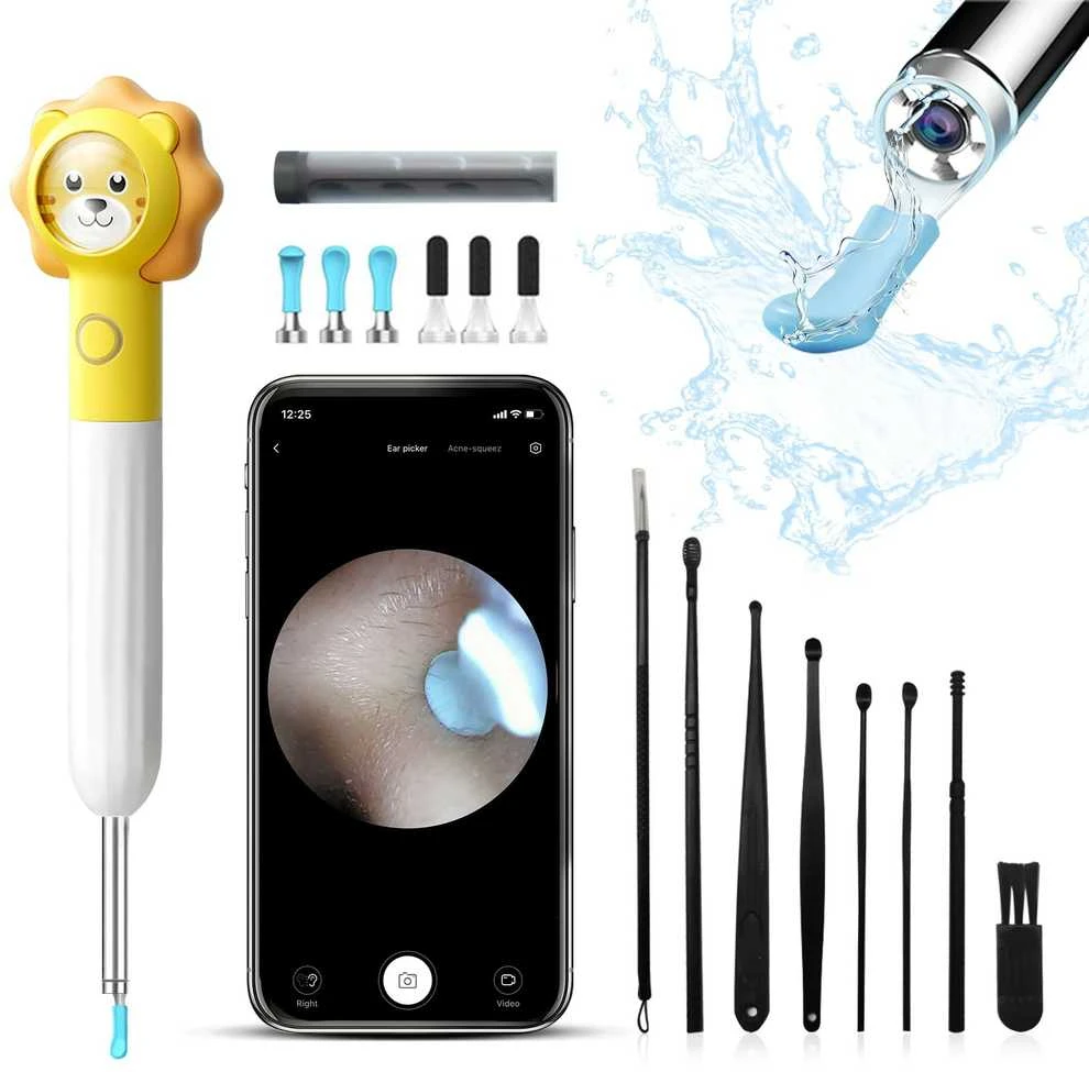 Smart Visual Ear-Clean strypas Xlife Q3 (geltonas)
