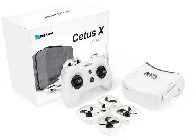 BetaFPV Cetus X Kit ELRS | Dron + gogle FPV |