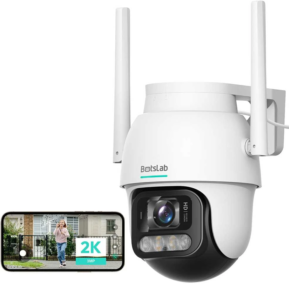 360° lauko WiFi kamera Botslab PT W311 3MP