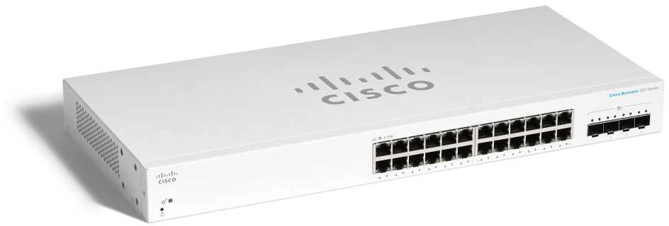 Šakotuvas Cisco CBS220 SMART 24-PORT GE 4X1G - SFP