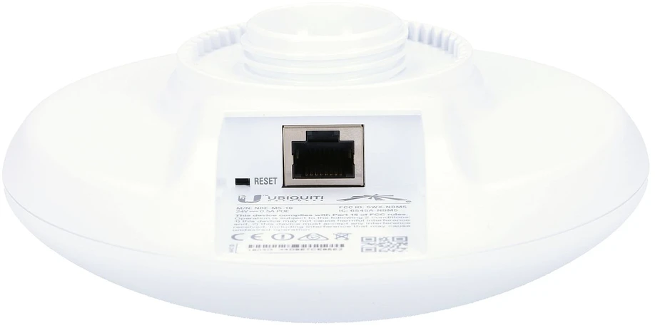 UBIQUITI NBE-M5-16 Ubiquiti NanoBeam M 16dBi 5GHz 802.11a/n MIMO 2x2 TDMA, 64MB RAM, PoE