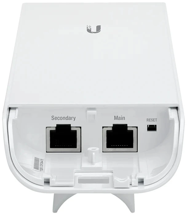 Maršrutizatorius Ubiquiti NanoStaionM NSM5, lauko prieigos taškas, PoE, 5 GHz, 150+ Mbps, mažiau nei 15 km, NSM5 / UBI-NSM5 greitis