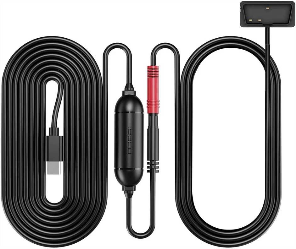 DDPAI DC001 iš OBD į USB-C - laidų rinkinys vaizdo registratoriui Mola N1 / N3 / N5 / E3 / Mini2X / Mini 5 / Z40 / Z50