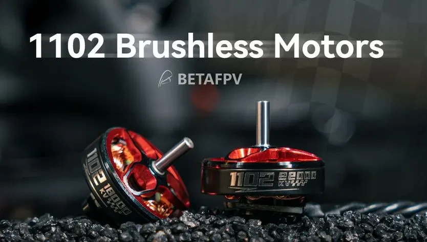 BETAFPV 1102-18000KV BRUSHLESS MOTORS (4PCS)--45MM aprašymas - Prekės nuotrauka