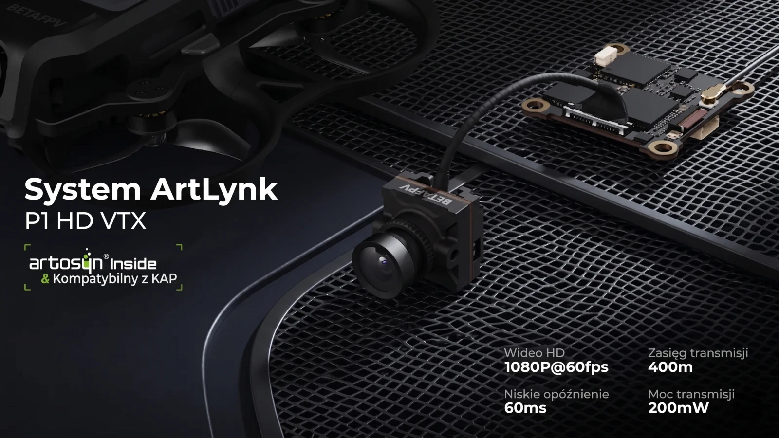 BETAFPV AQUILA 20 HD FPV KIT aprašymas - Prekės nuotrauka