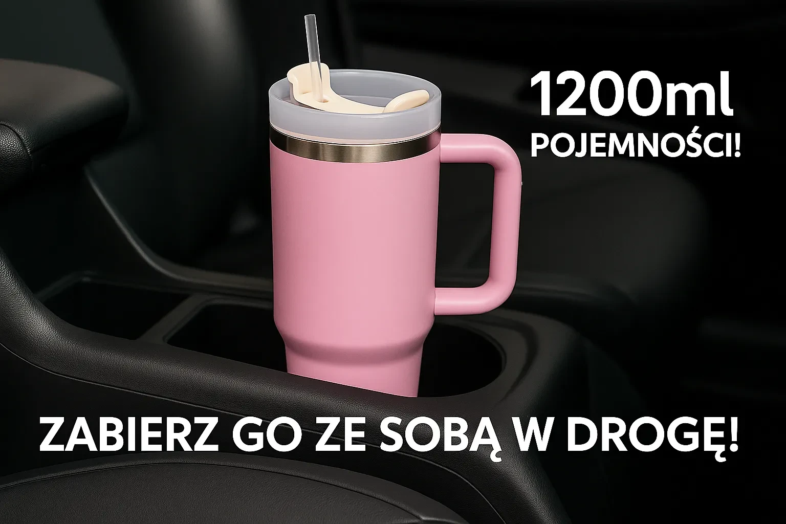 Extralink Juodasis miškas | Terminis puodelis su šiaudeliu | termosas su rankena 1200 ml, rausvos spalvos aprašymas - Prekės nuotrauka Extralink Juodasis miškas | Terminis puodelis su šiaudeliu | termosas su rankena 1200 ml, rausvos spalvos aprašymas - Prekės nuotrauka