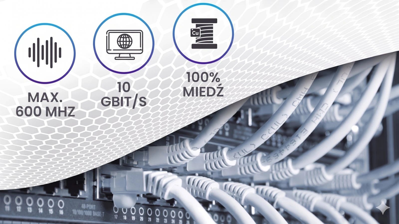 Extralink CAT7 SFTP (S/FTP) INDOOR TWISTED PAIR 100M tinklo kabelis aprašymas - Prekės nuotrauka