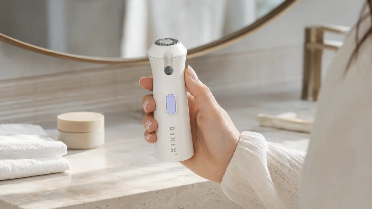Barzdaskutė DIXIX Mini Hair Remover Baltas, Mini hair remover for hair, aprašymas - Prekės nuotrauka