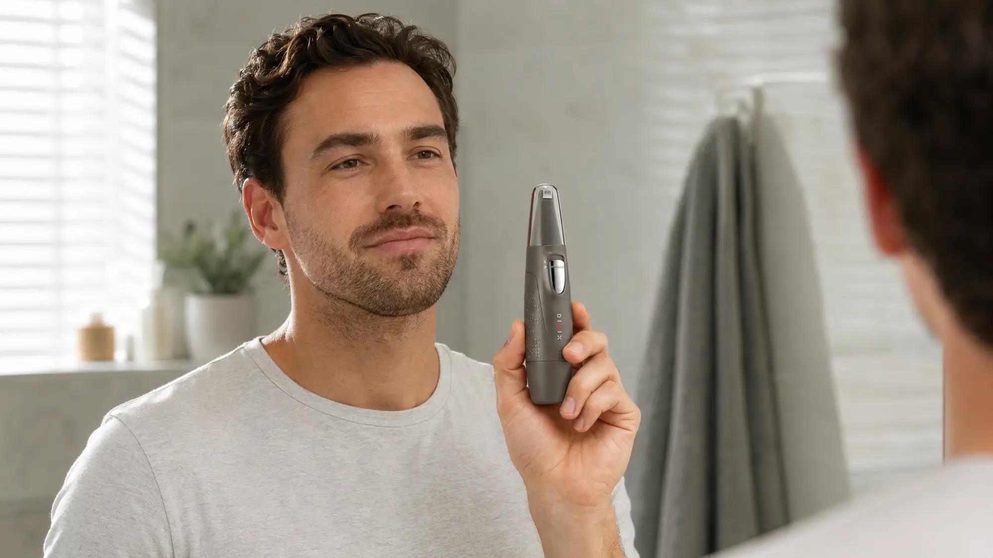 Barzdaskutė DIXIX Nose/Ear Trimmer (Linear) NT33-2 Pilkas, Nose and ear trimmer, EU aprašymas - Prekės nuotrauka