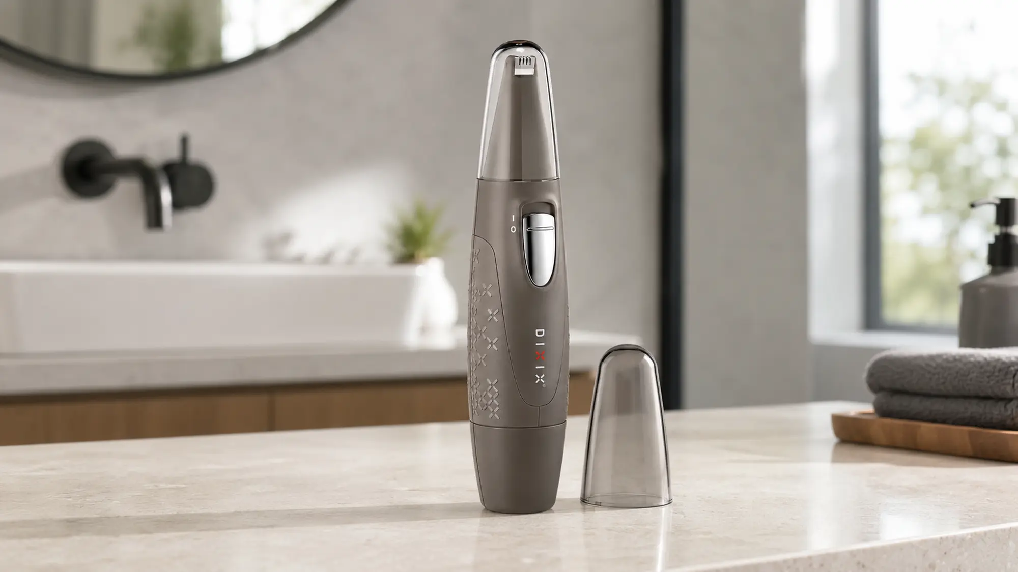 Barzdaskutė DIXIX Nose/Ear Trimmer (Linear) NT33-2 Pilkas, Nose and ear trimmer, EU aprašymas - Prekės nuotrauka