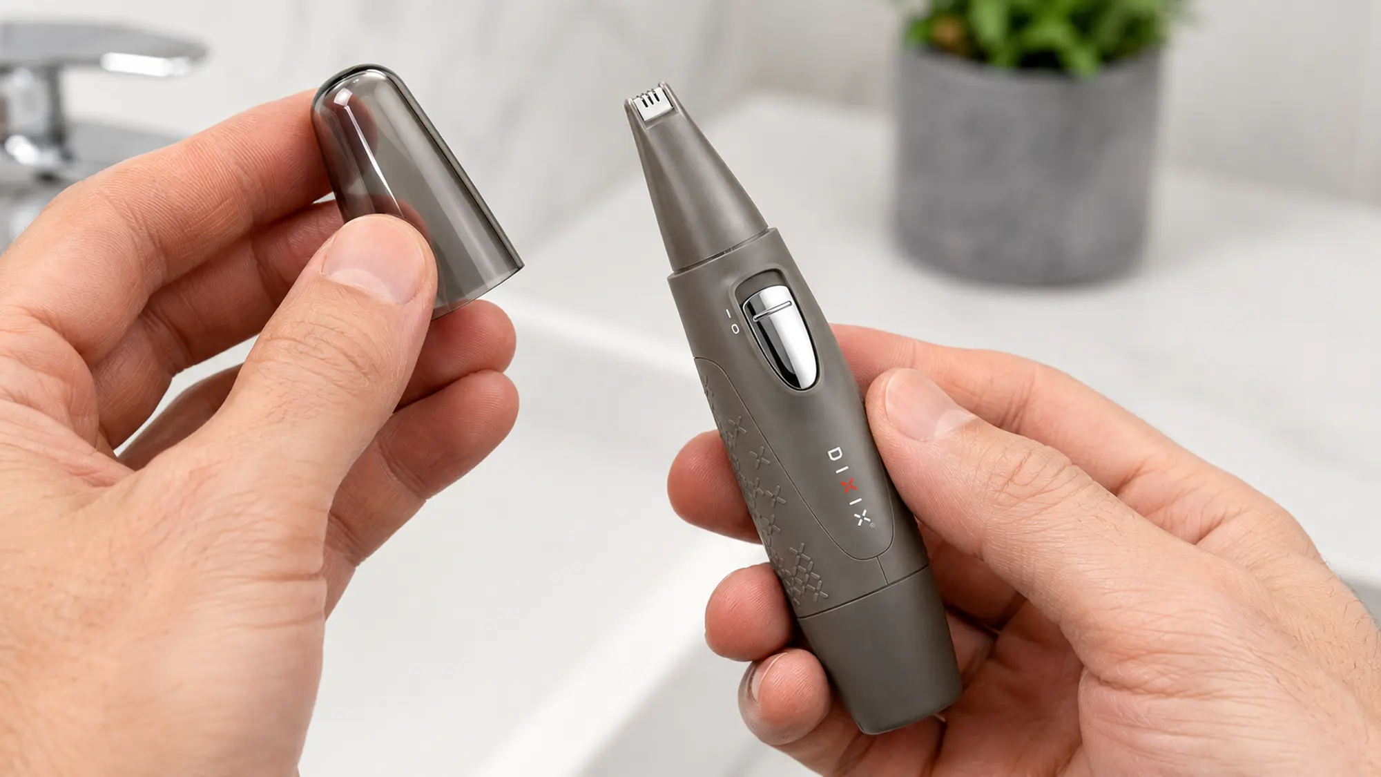 Barzdaskutė DIXIX Nose/Ear Trimmer (Linear) NT33-2 Pilkas, Nose and ear trimmer, EU aprašymas - Prekės nuotrauka