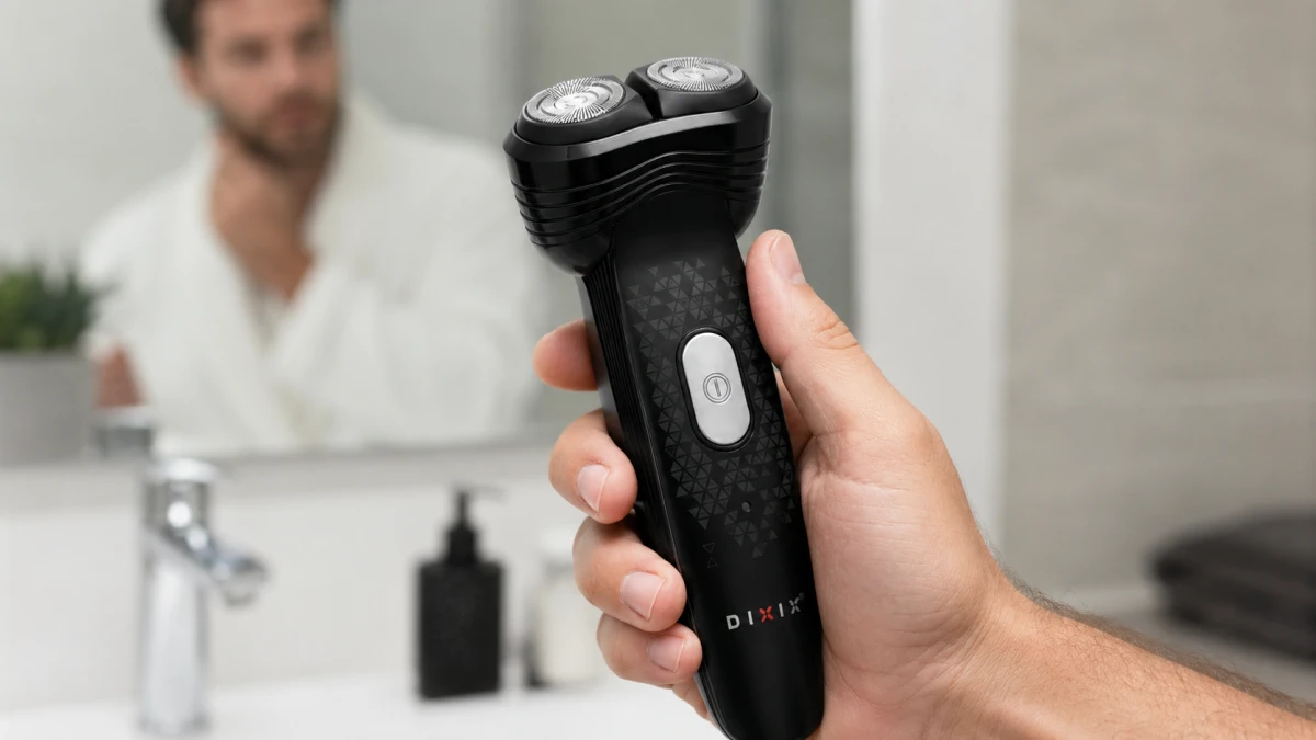 Barzdaskutė DIXIX Rotary Shaver DSX5100 Juodas, Rotary shaver, EU aprašymas - Prekės nuotrauka