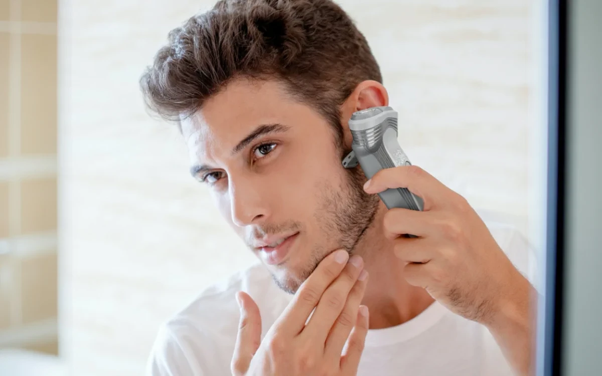 DIXIX ROTARY SHAVER W/POP-UP TRIMMER, DSX5120 aprašymas - Prekės nuotrauka