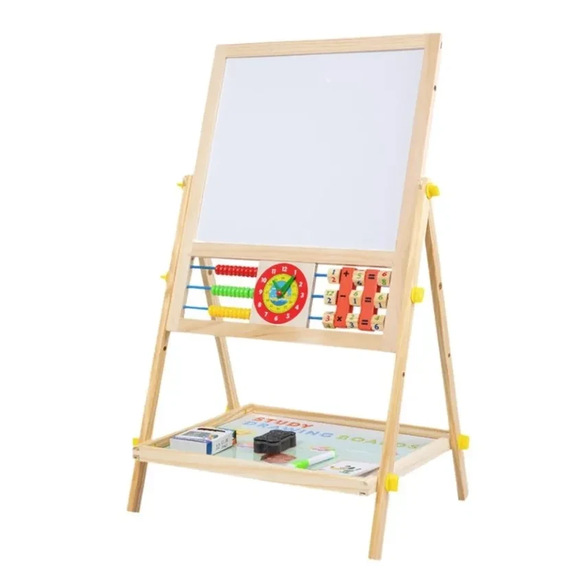 „Extralink Toys“ | Dvipusė lenta vaikams | Kreida, magnetinė, sausai valoma, Abacus, Laikrodis aprašymas - Prekės nuotrauka „Extralink Toys“ | Dvipusė lenta vaikams | Kreida, magnetinė, sausai valoma, Abacus, Laikrodis aprašymas - Prekės nuotrauka