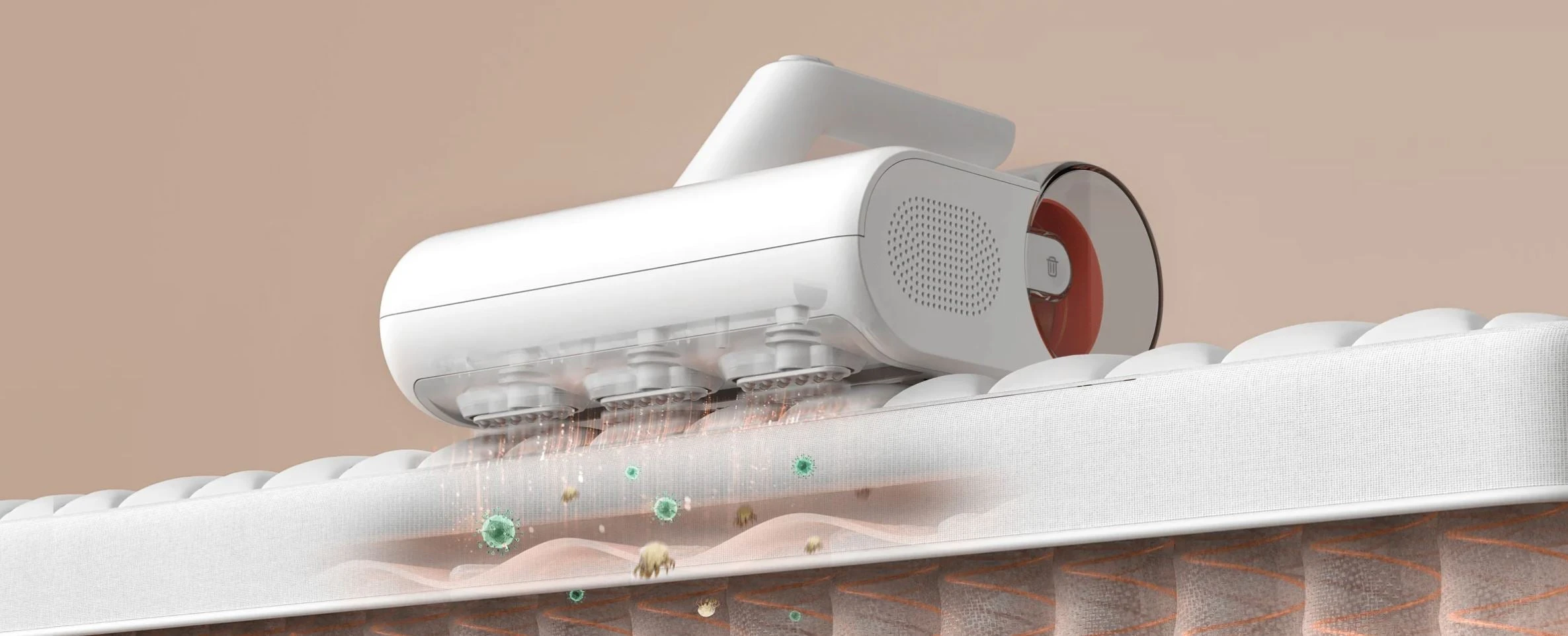 Dulkių erkučių siurblys Xiaomi Vacuum Cleaner Dust Mite 2 EU aprašymas - Prekės nuotrauka