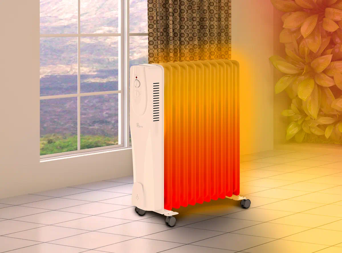 Extralink NY-25W1 | Elektrinis alyvos radiatorius | 2500 W, 11 briaunų aprašymas - Prekės nuotrauka