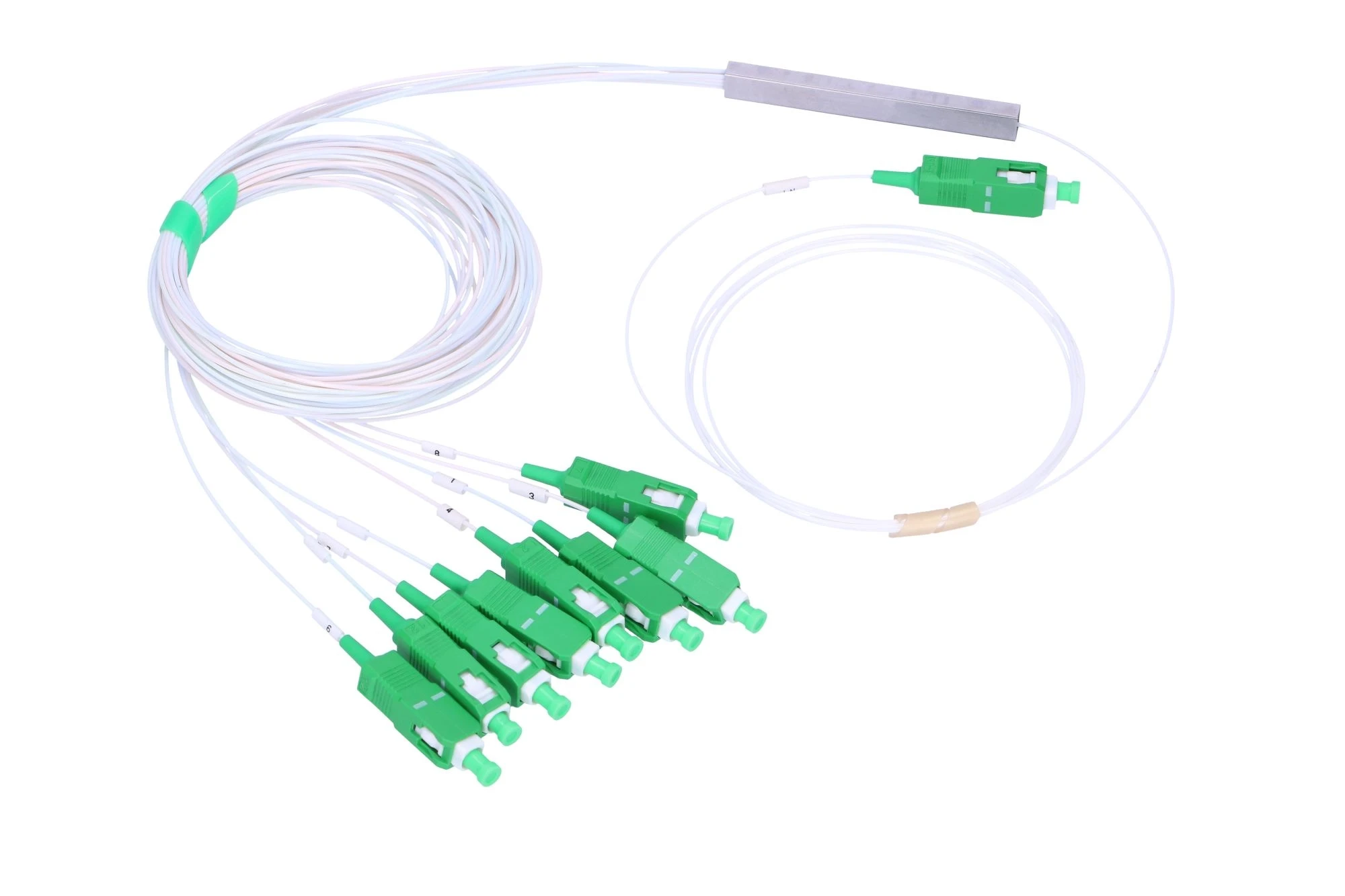 Extralink 1:8 PLC SC/APC | 900um, 1,5m aprašymas - Prekės nuotrauka