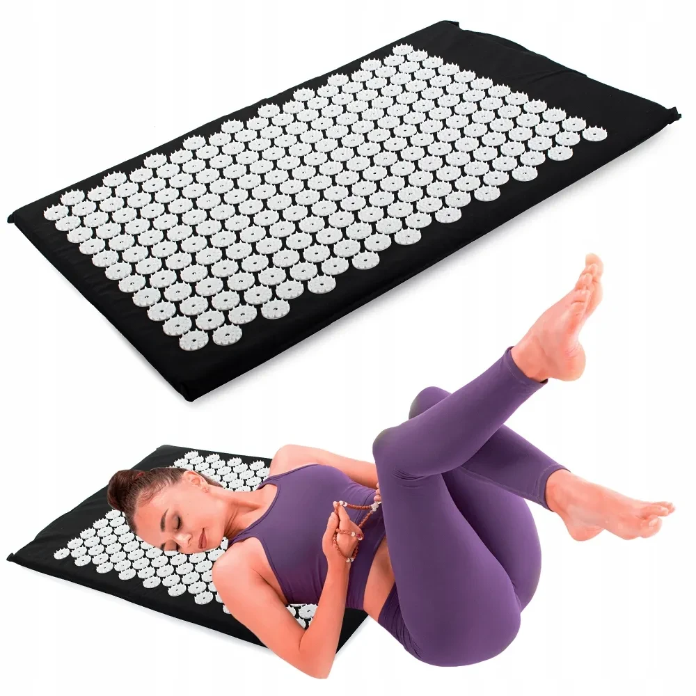 Extralink Acupressure Mat, Health Boosting, Juodas 65x40cm aprašymas - Prekės nuotrauka