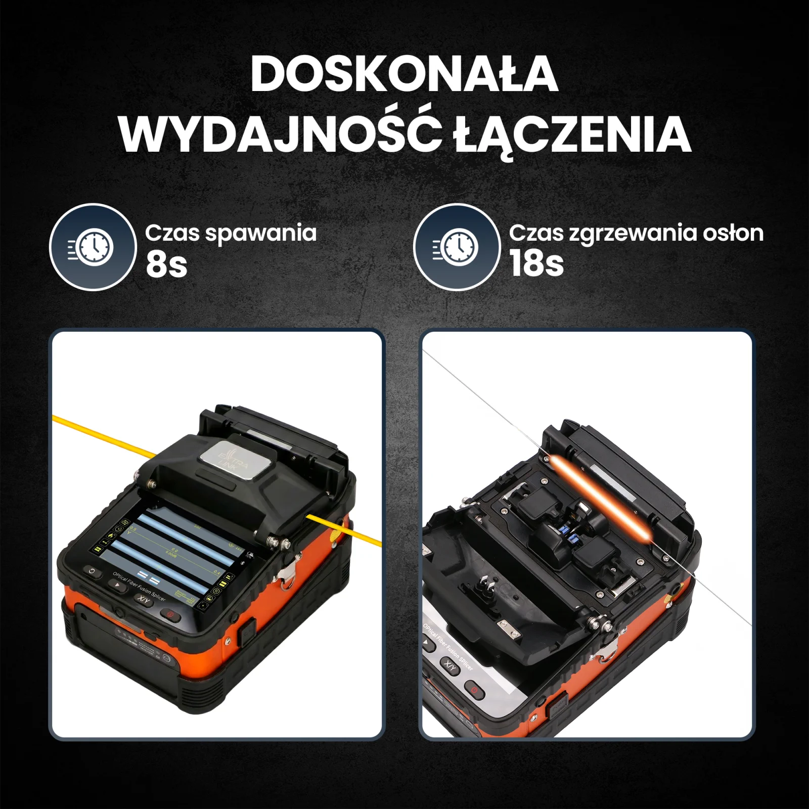 EXTRALINK AI-5 PRO OPTICAL FIBER FUSION SPLICER aprašymas - Prekės nuotrauka