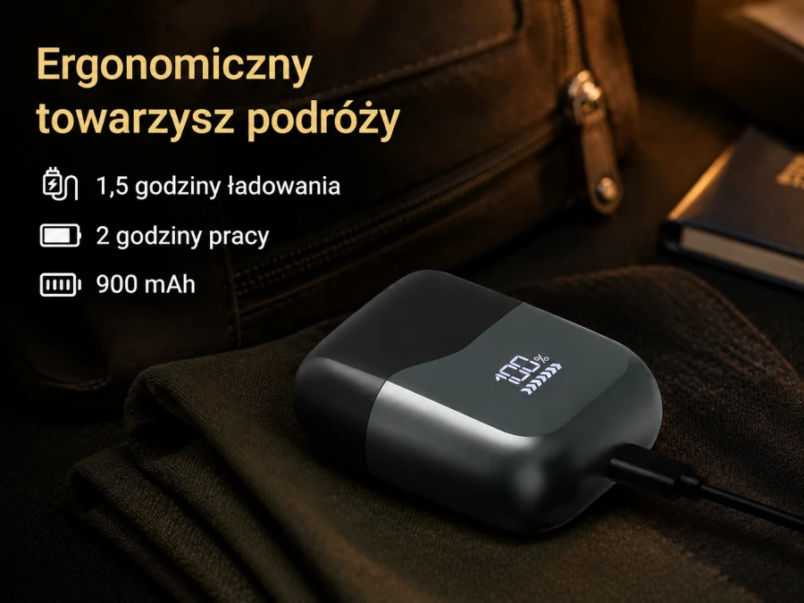 Extralink, beard and head shaver, Shaver IPX7 900mAh aprašymas - Prekės nuotrauka