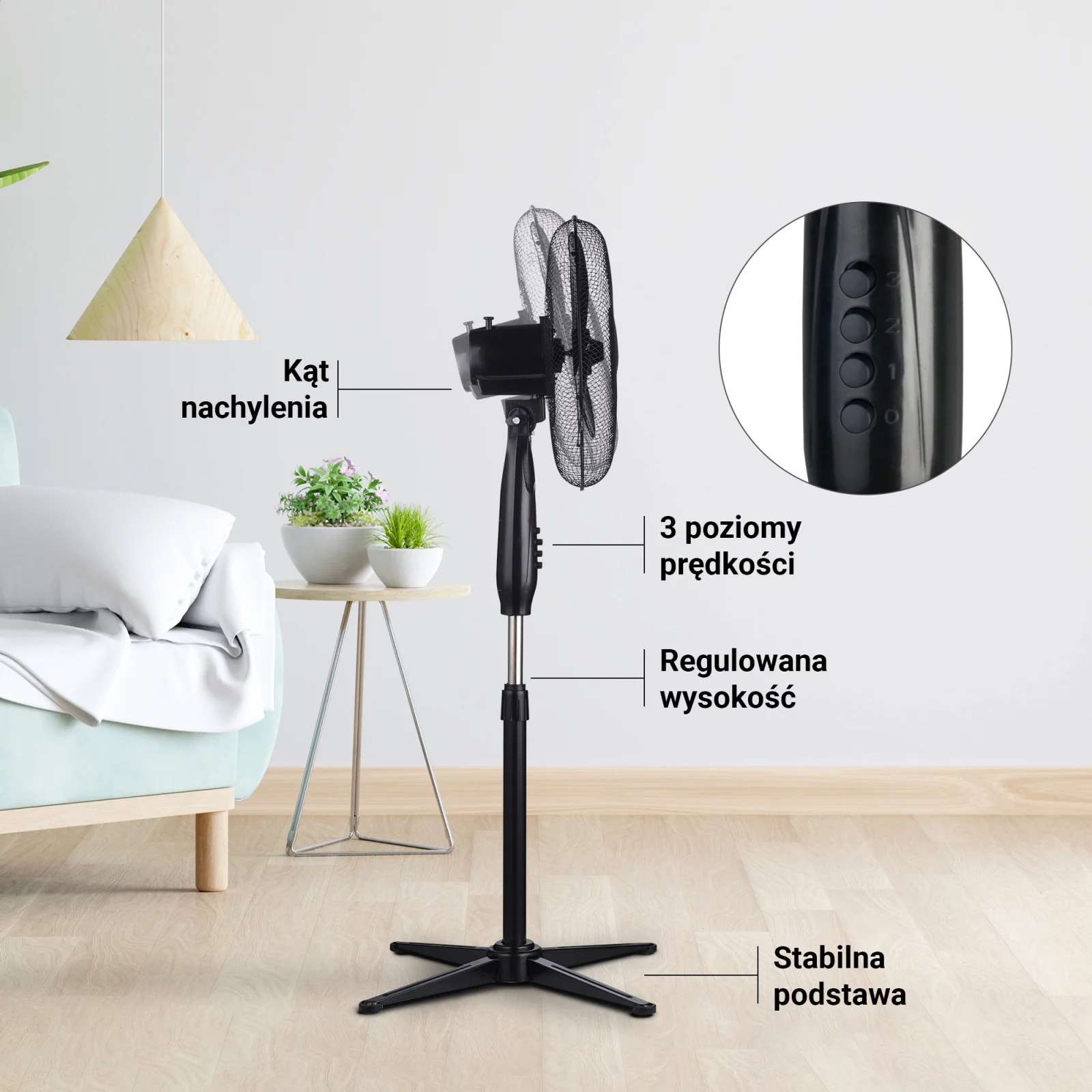 extralink-bryza-esf-40d-bl-black-stand-fan