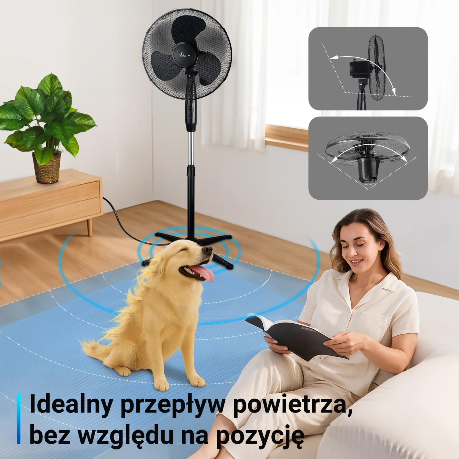 extralink-bryza-esf-40d-bl-black-stand-fan