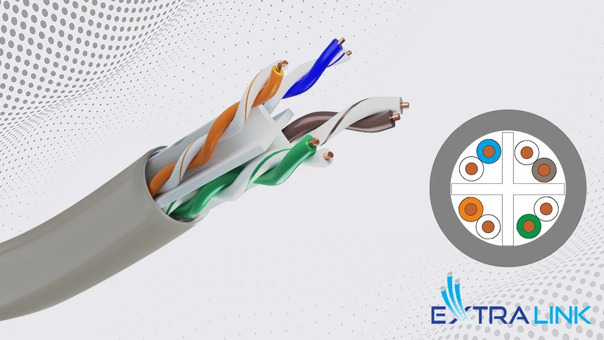 Extralink CAT6A UTP (U/UTP) Indoor | Twisted pair network cable | 305m aprašymas - Prekės nuotrauka