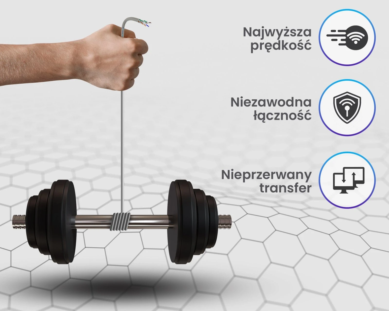Extralink CAT6A UTP (U/UTP) Indoor | Twisted pair network cable | 305m aprašymas - Prekės nuotrauka