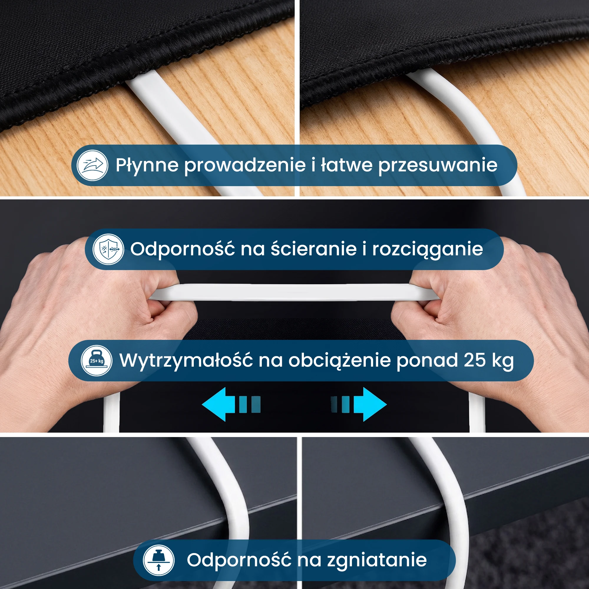 Extralink Cat.8 U/FTP 2m 40G Baltas, LAN patch cord, flat, Copper twisted pair network cable aprašymas - Prekės nuotrauka