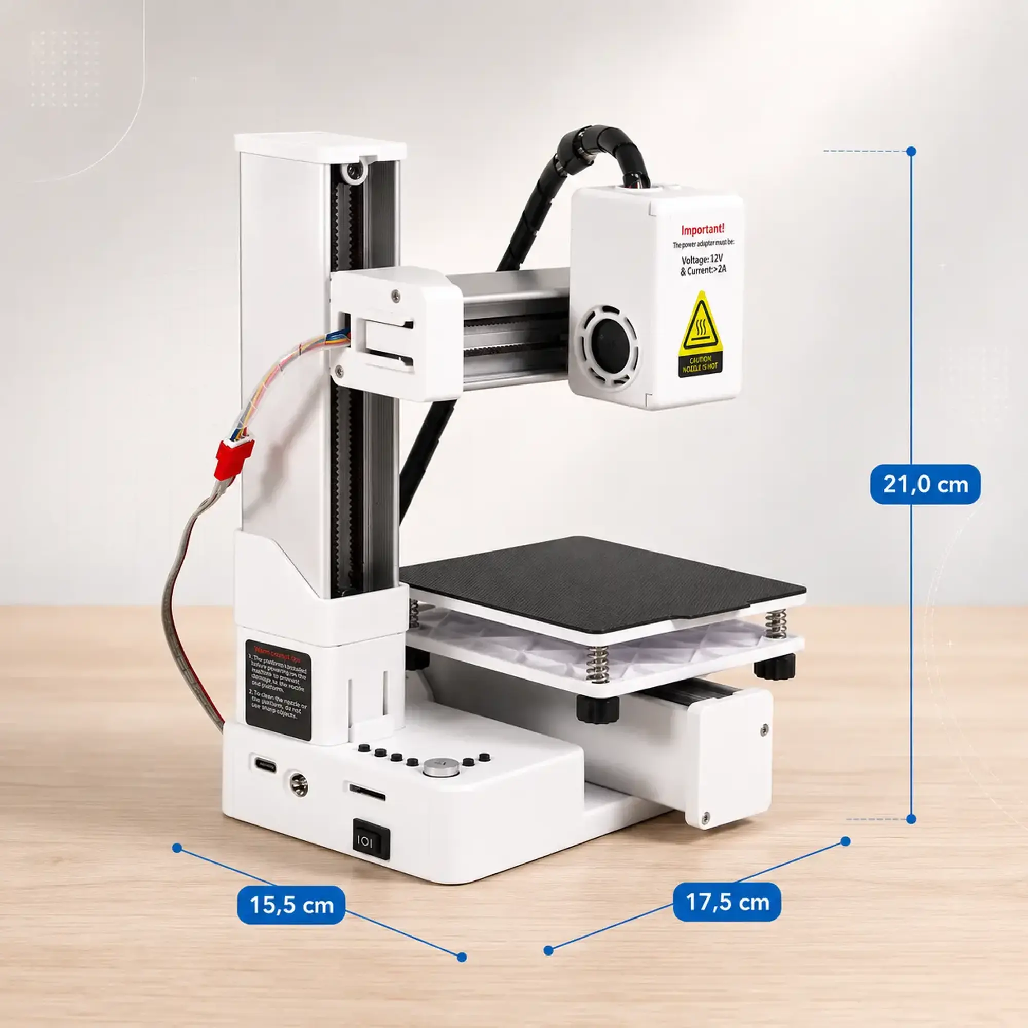 Extralink Easythread K10 MINI 3D Spausdintuvas aprašymas - Prekės nuotrauka