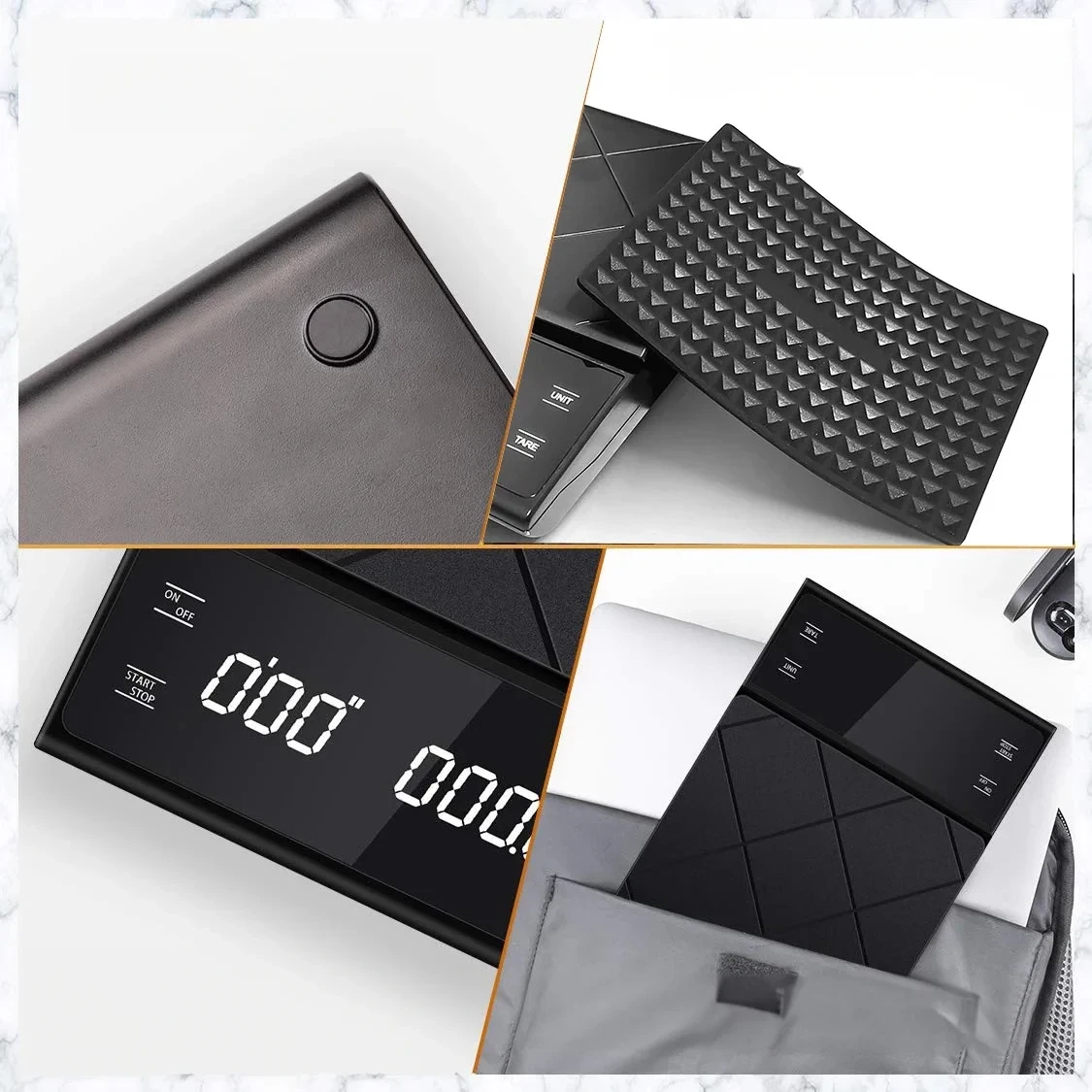Virtuvinės svarstyklės Extralink Home C1 | Svarstyklės do kawy | 3000g/0.1g aprašymas - Prekės nuotrauka Virtuvinės svarstyklės Extralink Home C1 | Svarstyklės do kawy | 3000g/0.1g aprašymas - Prekės nuotrauka