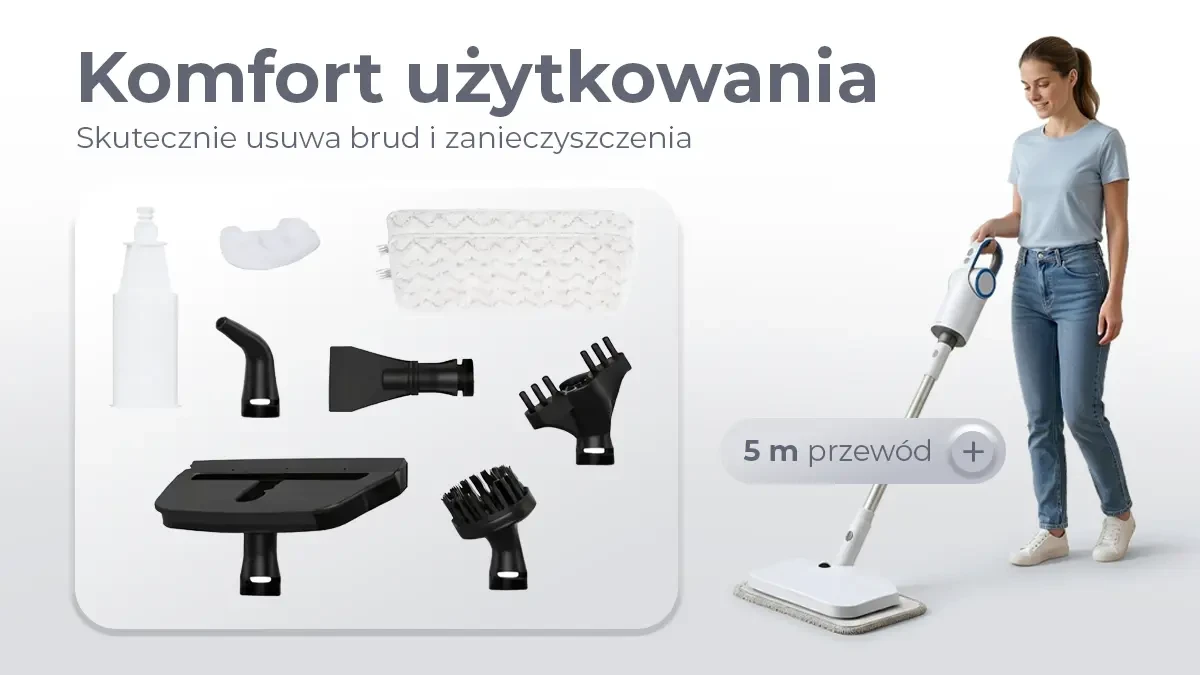 EXTRALINK HOME Dulkių siurblys PAROWY 1500W R-357 aprašymas - Prekės nuotrauka